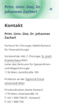 Mobile Screenshot of johannes.drzacherl.at